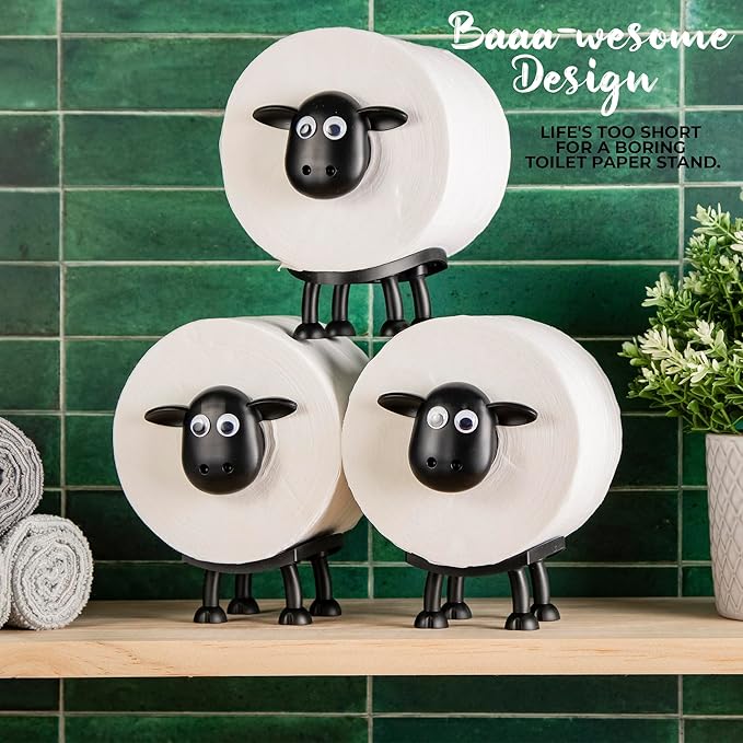 🔥Last Day Sale 49% OFF🎁 Sheep Toilet Roll Holder